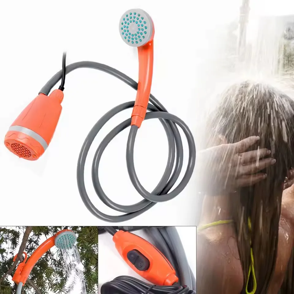 

Car Washer Car Washing DC 12V Portable Car Shower with Cigarette Lighter Cleaning Tool Outdoor Camping Travel Shower