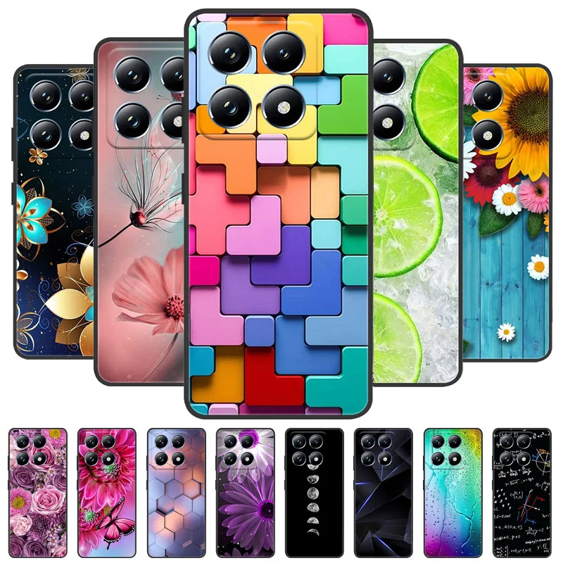 For Xiaomi 14T 5G Case Lion Wolf Silicone Soft Back Cover For Xiaomi 14T Pro 5G Phone Case 14TPro 2024 Protective Shell