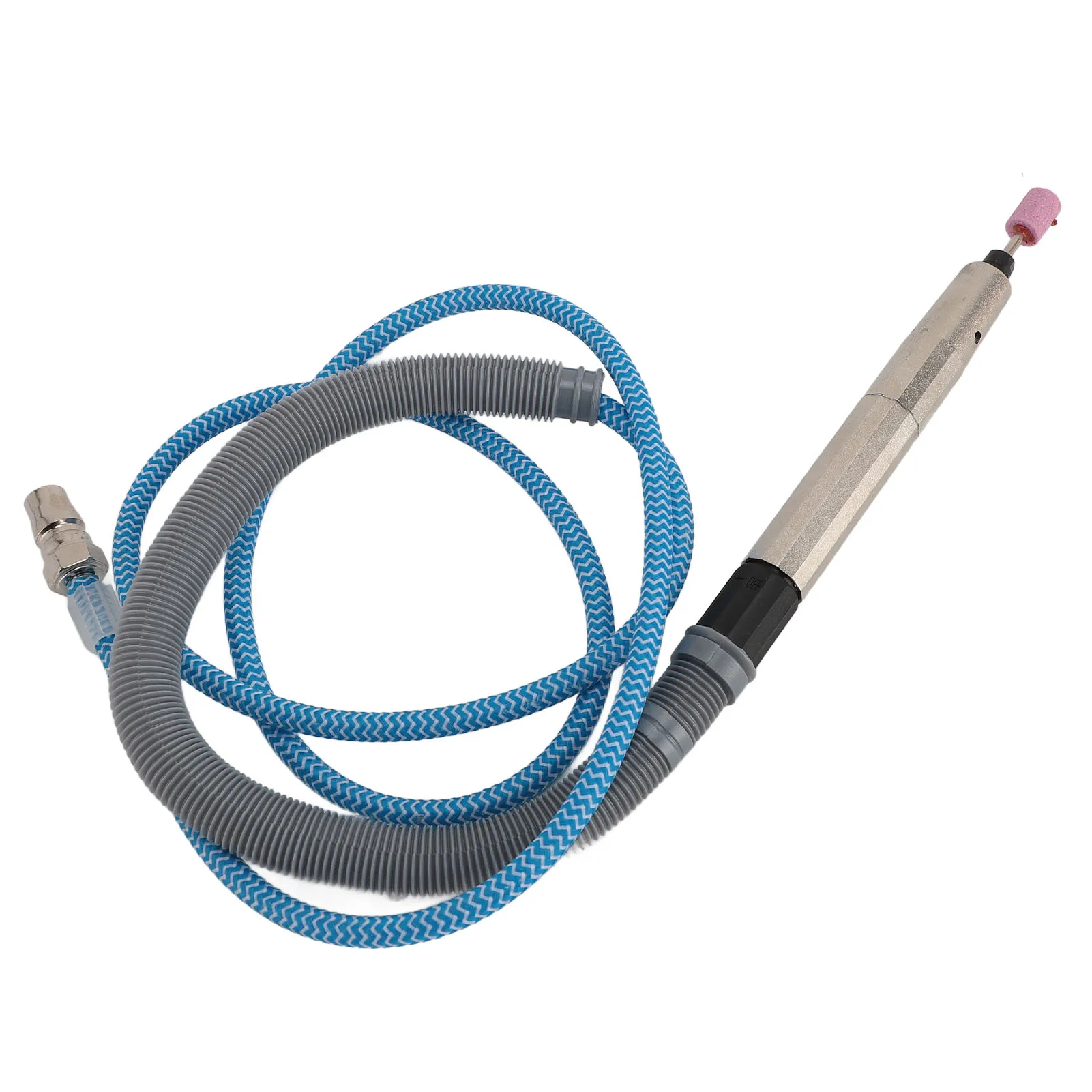 Pneumatic Scribe Engraving Pen Kit with M3 Chuck NPT1/4 Inch Hose Interface 65000RPM Air Die Grinder for Precision Engraving