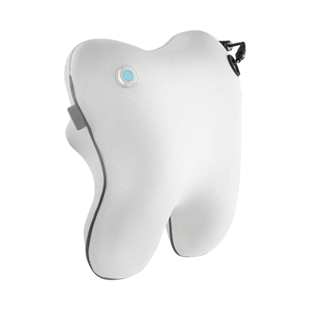 High Quality Portable Relaxation U-shaped Car Electric Inflatable Travel Vibrator Muscle Shiatsu Massage Pillow