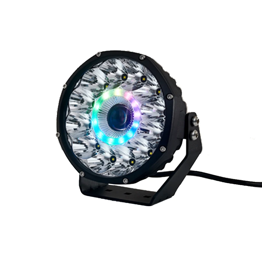 Damei Boat Truck Car Off-road 4x4 Bumper Led Driving  Spot Fog Light Spotlight Round 7