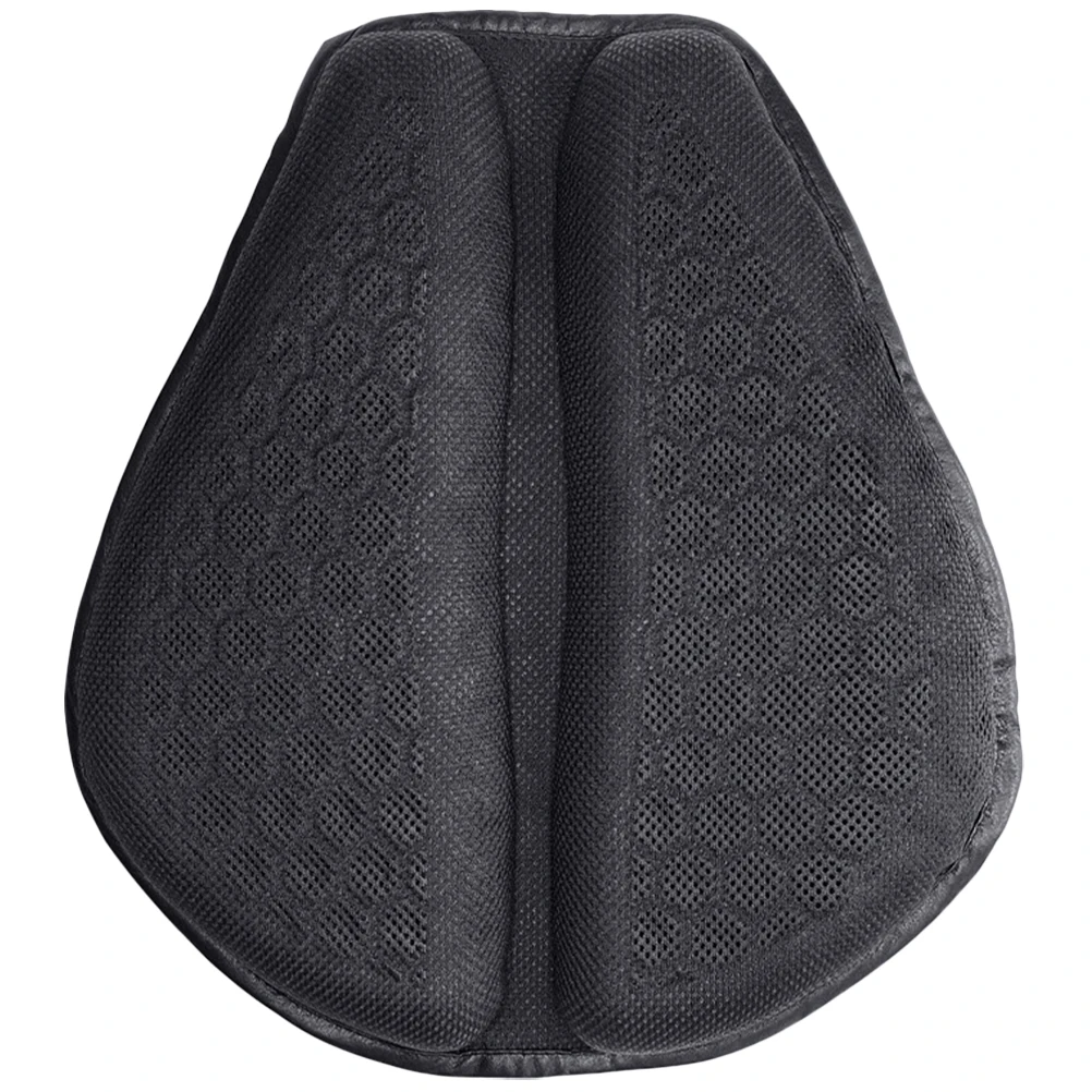 

Motorcycle Seat Cover Cooling Padded Bike Rear Protector Black Mesh 3D Summer Motorbike Seat Pad Reusable Durability Pad