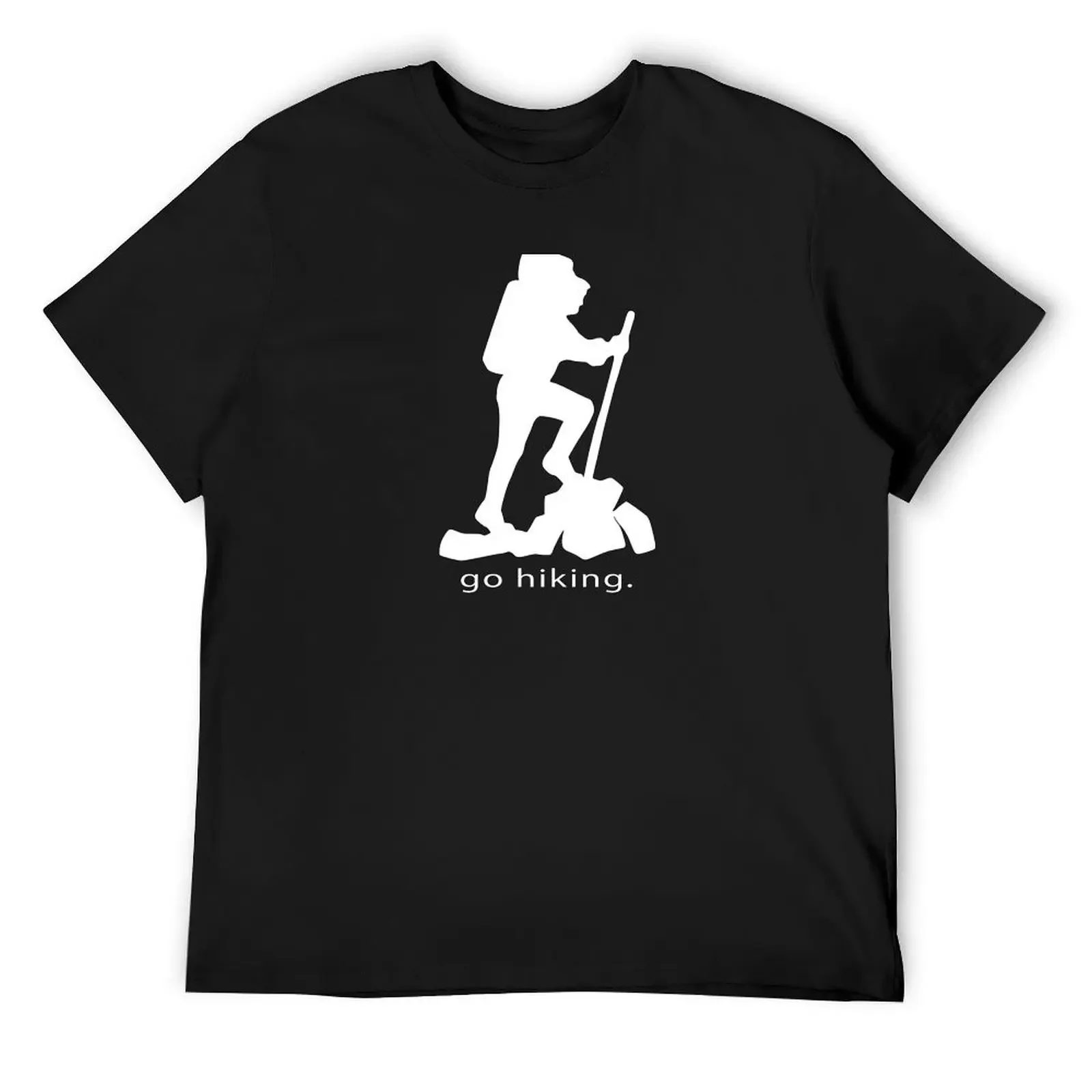 

go hiking. T-Shirt vintage plus size clothes vintage graphic tee shirts graphic tee men