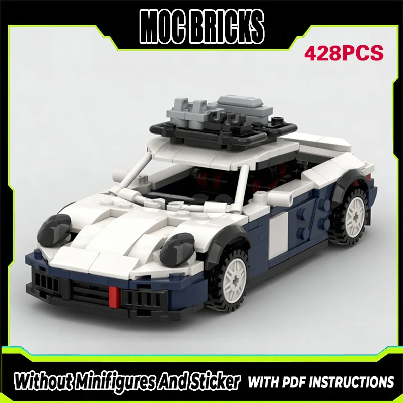 

Модель гоночного автомобиля MOC, конструктор из строительных блоков, внедорожный спортивный автомобиль, модульная технология, подарки, праздничный набор для сборки, детские игрушки