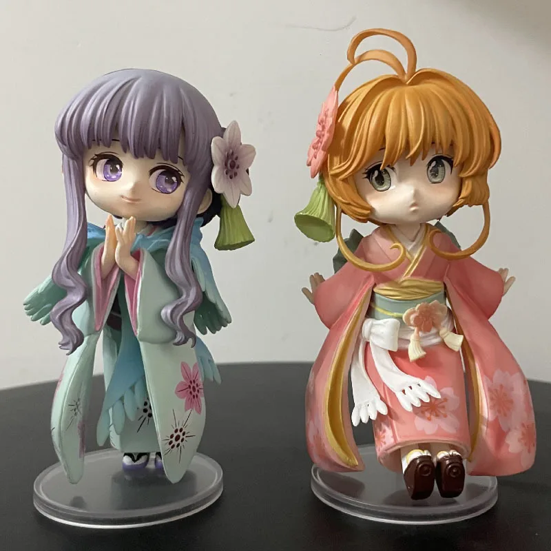 Figura de Acción de Cardcaptor Sakura, Figuras de Anime, Juguetes de Manga, Estatua GK, Periférico de Juego, Muñeca Coleccionable de PVC de 11 cm, Decoración, Regalo