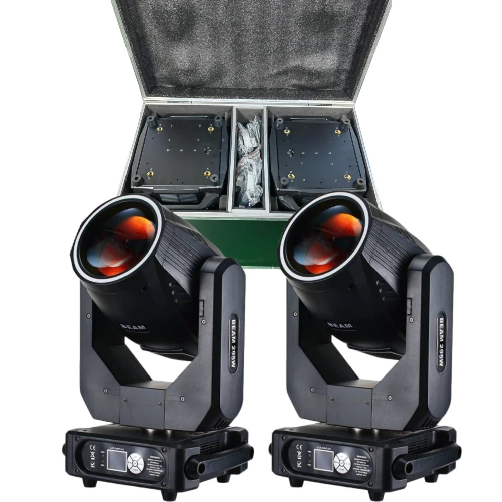 Cabezal de haz LED 295W móvil 14R limpieza puntual Gobo biprismo luz DMX de alta potencia DJ escenario Bar discoteca fiesta de concierto