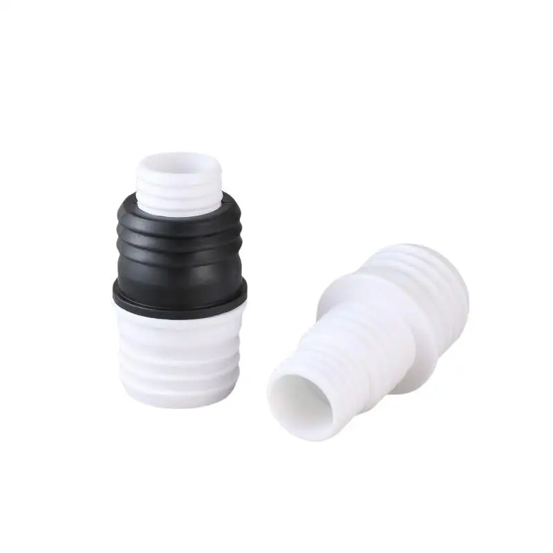 25mm 30mm Washing Machine Drain Connector Plastic Pipe Extension Adapter Laundry Outlet Fitting