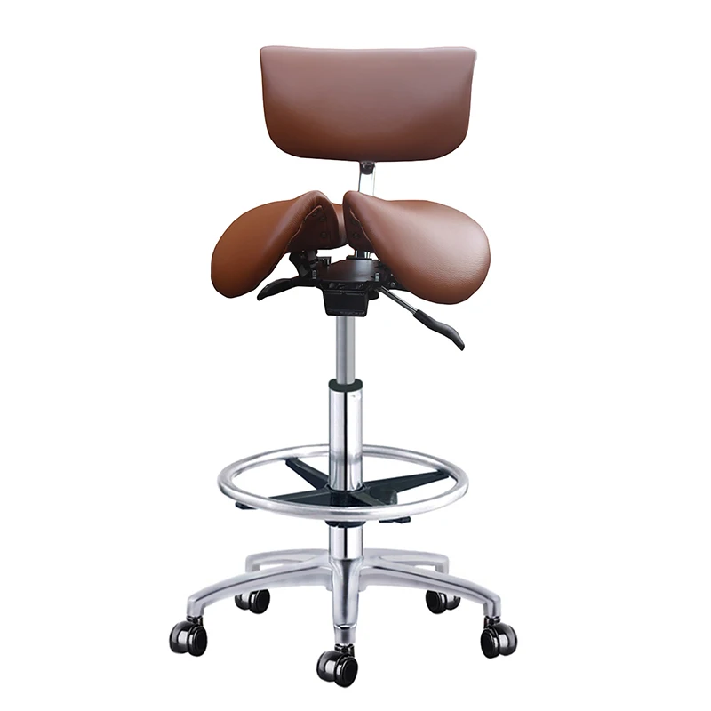 Dental Doctor Barber Chair Medical Hospital Chair Lifting Rotating Genuine Leather Hair Chair Shaving Hairdressing Stuff Sedia