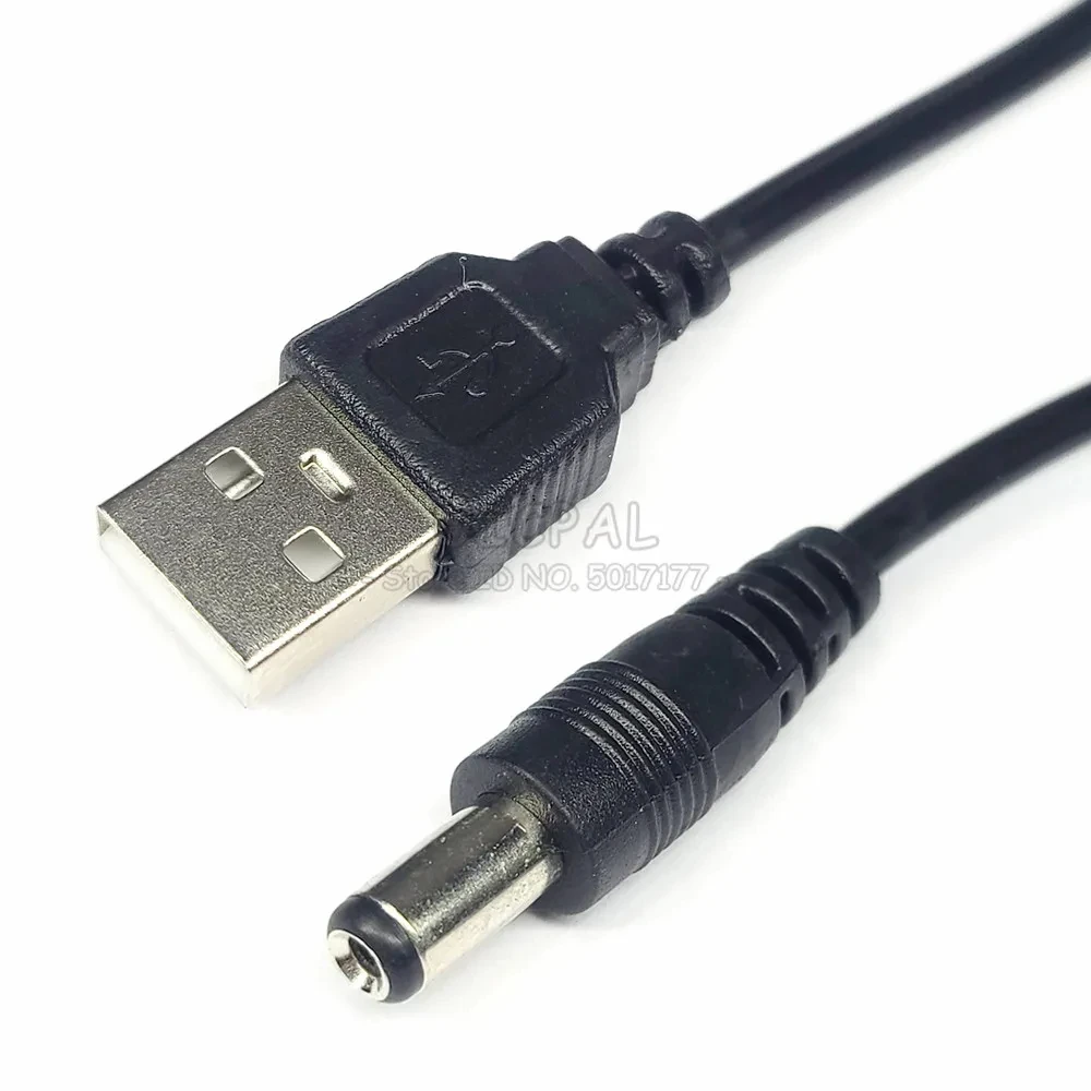 USB Power Cable Step Up 5V to DC 9V 12V Module USB Converter Adapter Cable 2.1x5.5mm Plug 100CM Length