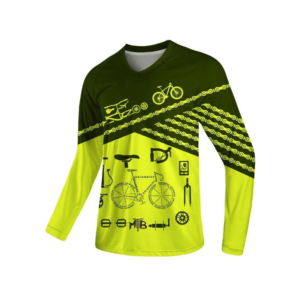 2026 Super Popular Cycling Clothes, Long Sleeved Mountain Bike Shirts Motocross Jersey Camiseta Manga Larga De Ciclismo MTB