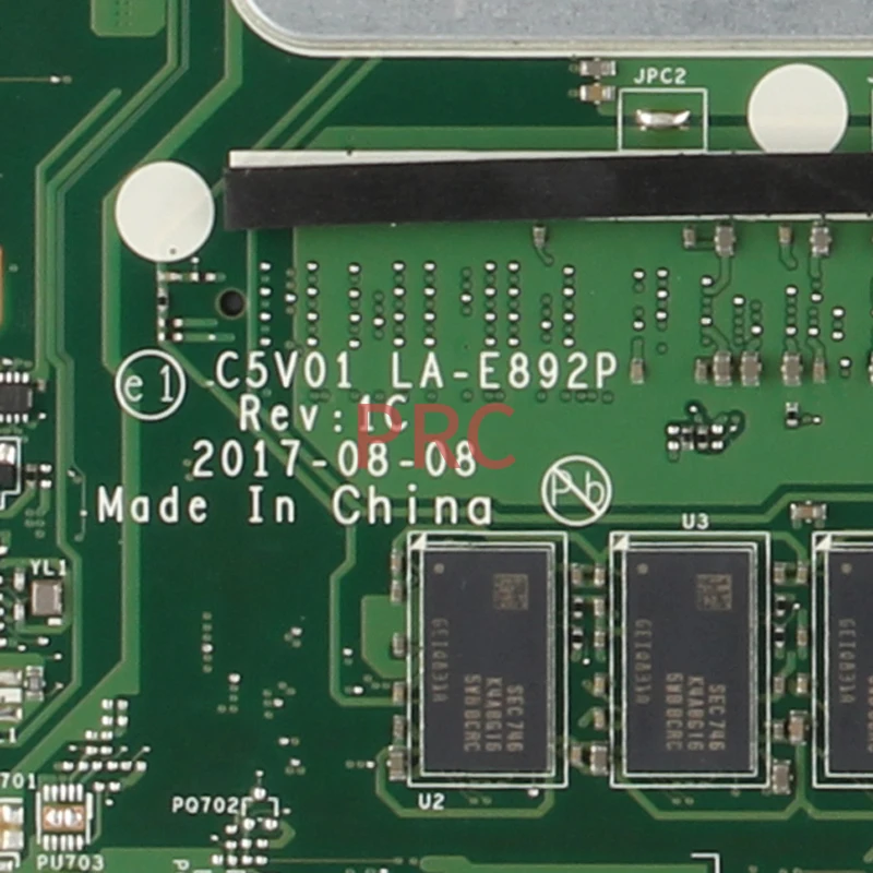 Imagem -05 - Laptop Motherboard com Ram Notebook Mainboard La-e892p para Acer A31553 A515-51g A517-51g Nbgp51100 I57200u 940mx