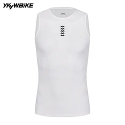 YKYWBIKE Men Cycling Base Layer Vest Summer Ride Jersey MTB Bike Bicycle Mesh Underwear Cycle Clothing