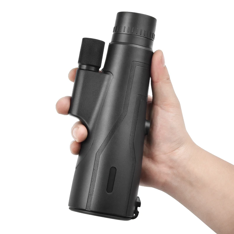 Weitwinkel 12x52 Leistungsstarkes ED-Monokular-Teleskop Premium extra geringe Streuung Nebelsicheres BAK4-Monokel mit großer Reichweite für Jagd und Wandern – Detail 16