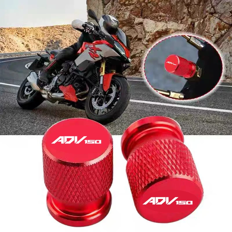 

Motorcycle Accessories For Honda ADV150 ADV 150 2019 2020 2021 2022 Aluminum Alloy Tire Valve Air Port Stem Cover Caps 2 Pcs
