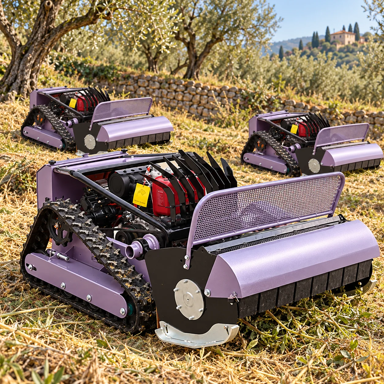 All Terrain Remote Mower Compact Crawler Machine for Ditch Bank and Embankment Clearing