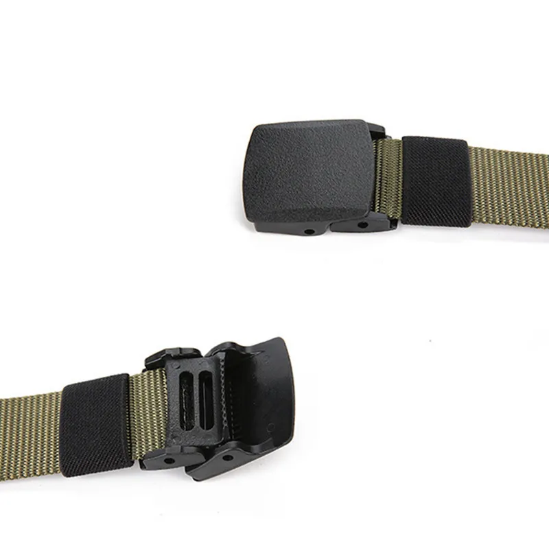 Ceinture en jean réglable pour homme, ceinture de voyage en plein air, ceinture DulWaist avec structure en plastique pour pantalon, unisexe, 120cm