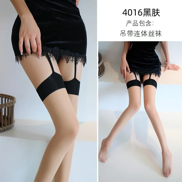 

Long Night, Sexy Stockings, Women's Suspender Stockings, Sexy Lingerie, Tempting Over-The-Knee Long Stockings, One-Piece Stockings 4016
