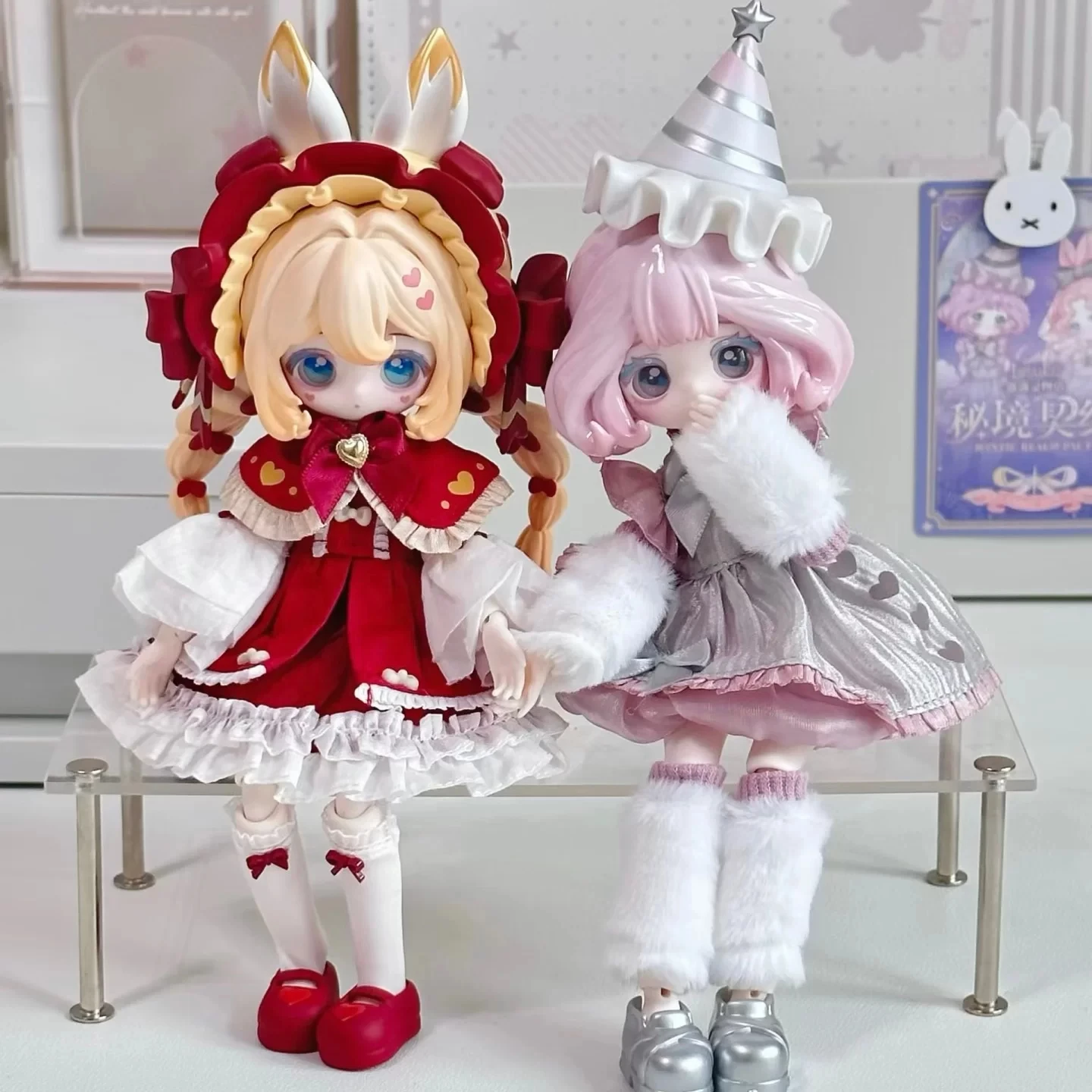 The Luluelf Story MYSTIC REALM PACT Series 1/8 Blind Box Mystery Box Model Anime Doll Surprise Bag Moveable Trend Toys Gift