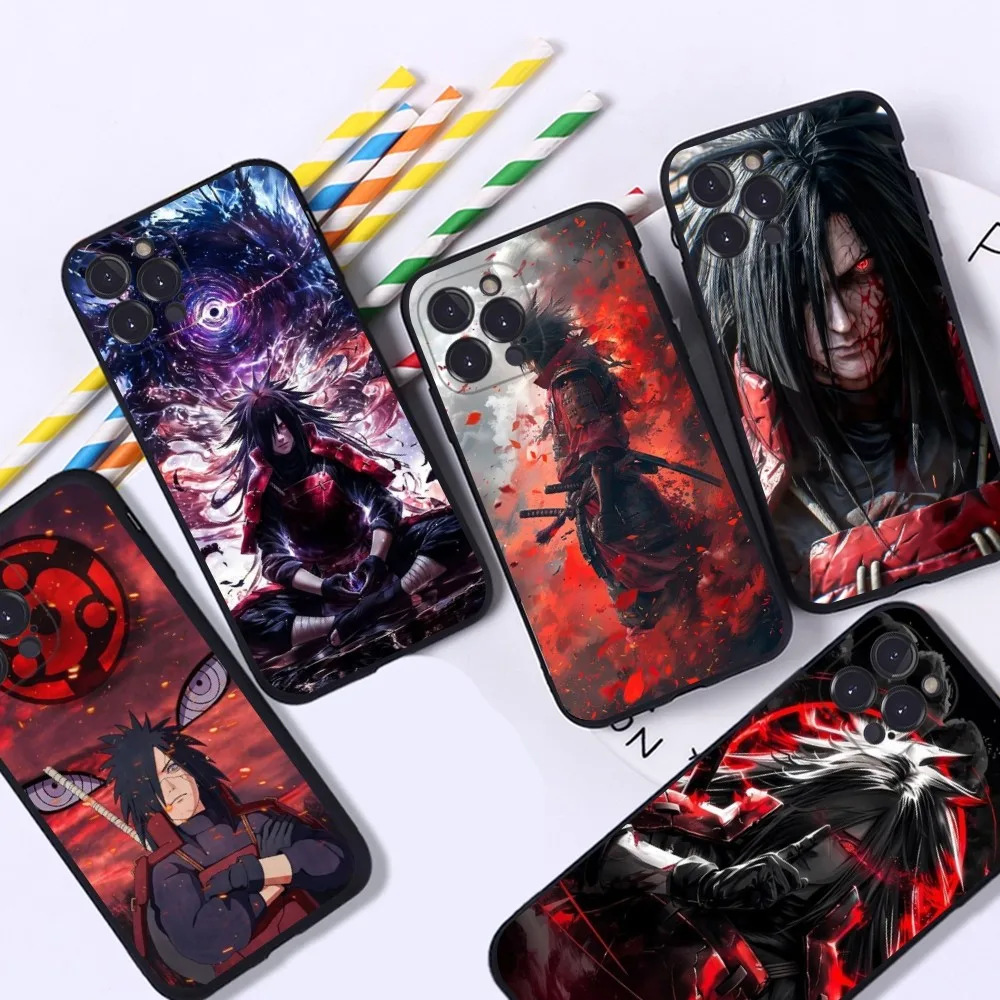 

Anime U-Uchiha M-Madara Phone Case For IPhone 16 15 14 11 12 13 Mini Pro XS Max Cover 6 7 8 Plus X Funda Shell