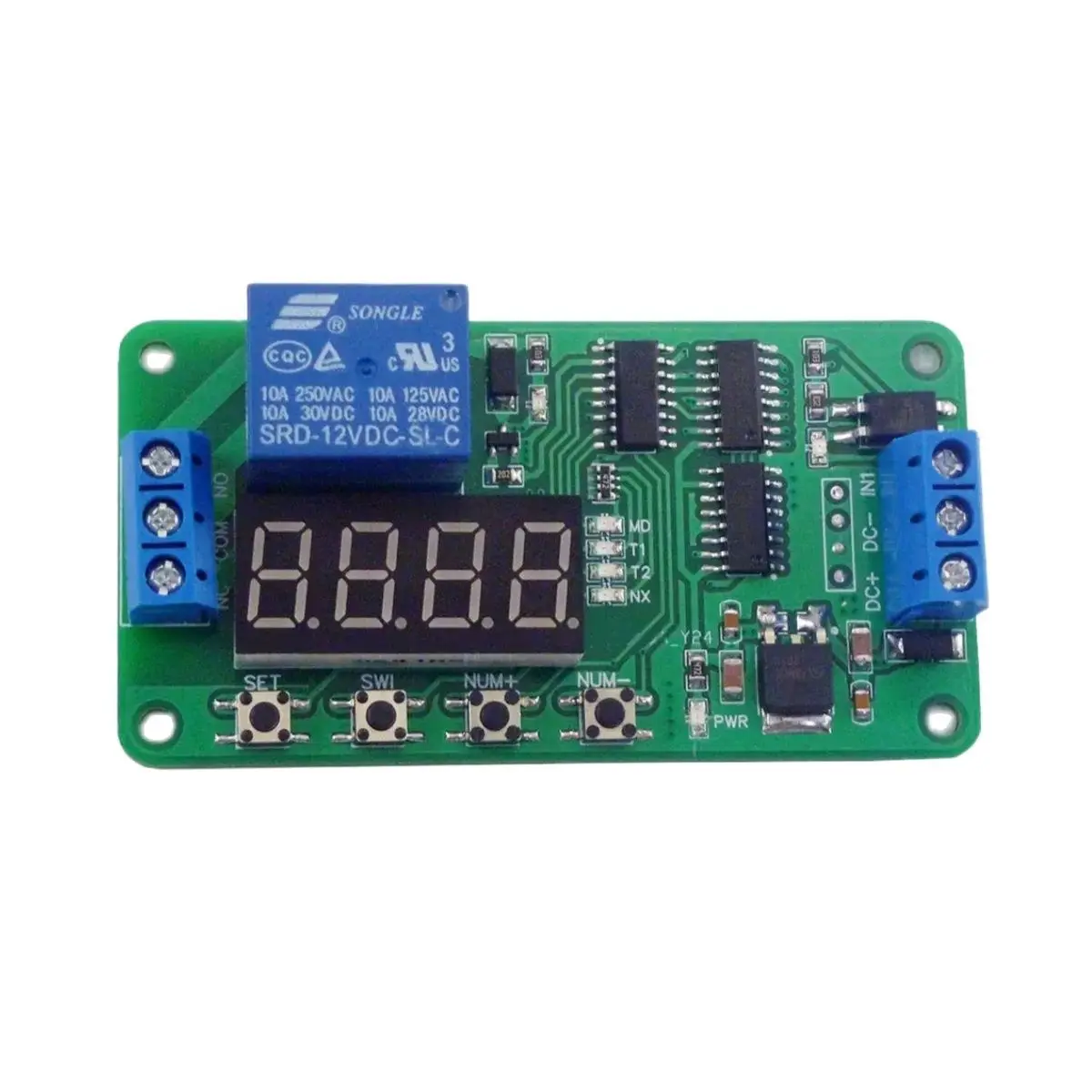 CE030 DC 5V 12V 24V Multifunction Delay Relay Time Switch Turn on/off PLC Module