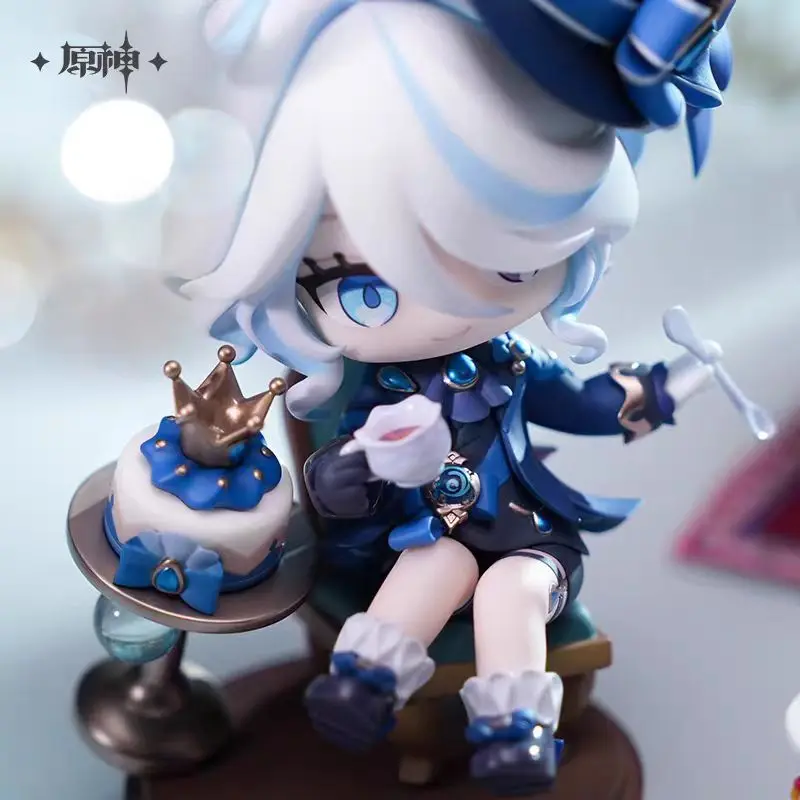 

Pre-sale Original Mihoyo Genshin Fulina 13cm Sweet Afternoon Tea Ver. Q Action Figure Desktop Ornaments Gift