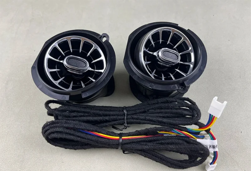 1:1 Led-Luchtopening Voor Jeep Wrangler Jl 2018-2024 Turbine-Uitlaat Voor Achteraan Luchtco-Piloot Sfeerlamp