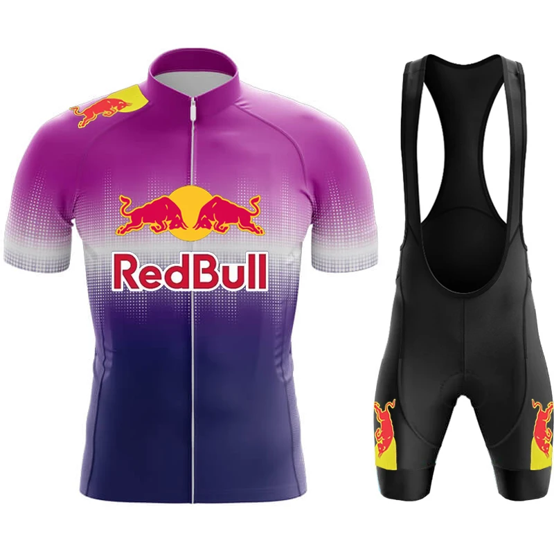 

Cycling Shorts Man Men's Jacket Uniform Mountain Bike Red Bull Costume Mtb Road Pants Clothing Jersey Clothes Gel 2025 Bib Short