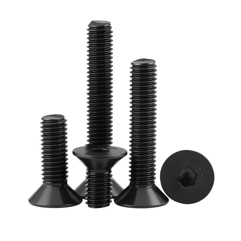 Beicai Bsw British Standard 1/8-40 5/32-32 3/16-241/4-20 5/16-18 3/8-16 Grade10.9 Black Countersunk Hex Socket Screw Allen Bolts