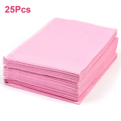25Pcs Disposable Nail Art Tattoo Paper Towels Table Mat Waterproof Tattoo Bibs Sheets Nail Desk Mat Clean Pad For Salon Manicure