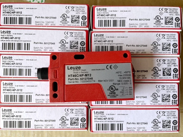 New original Leuze HT5.1/2 HT5.1/4 HT46C/4P-M12  Optoelectronics Switch