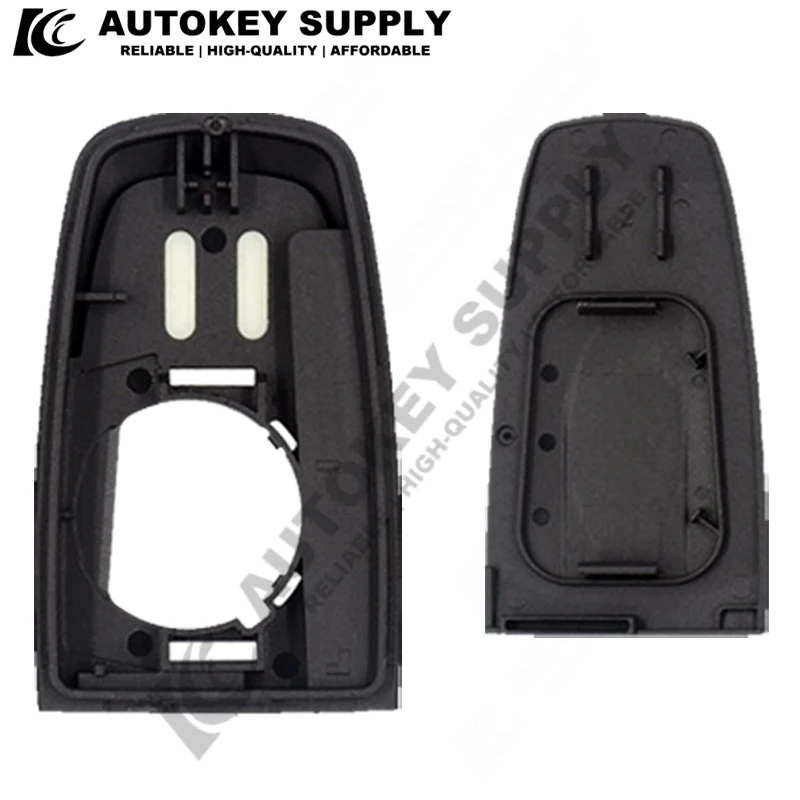 AutokeySupplySmart Key Shell Remote Control Car Key Case Fob AKFDS131 For Ford Edge Fusion Expedition Explorer Mustang 2017 2018