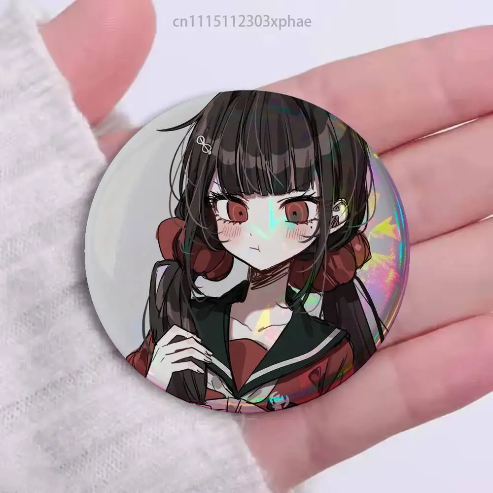 Maki Harukawa D-Danganronpa HD Print Badges Pretty Round Display Brooches IP merchandise 32mm 58mm 75mm 44mm 25mm