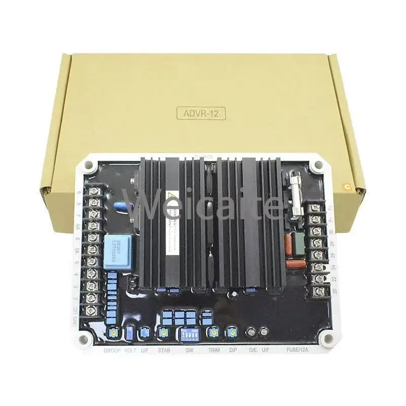 

Automatic Voltage Regulator ADVR-12 KUTAI AVR ADVR 12 Stabilizer Single Three Phase Genset Regulator Original