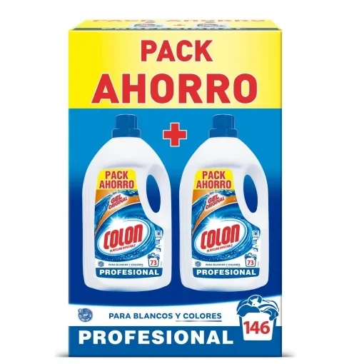 Detergente Líquido Colon Ropa Blanca y de Color - Pack 2 Unidades (146 Lavadas)