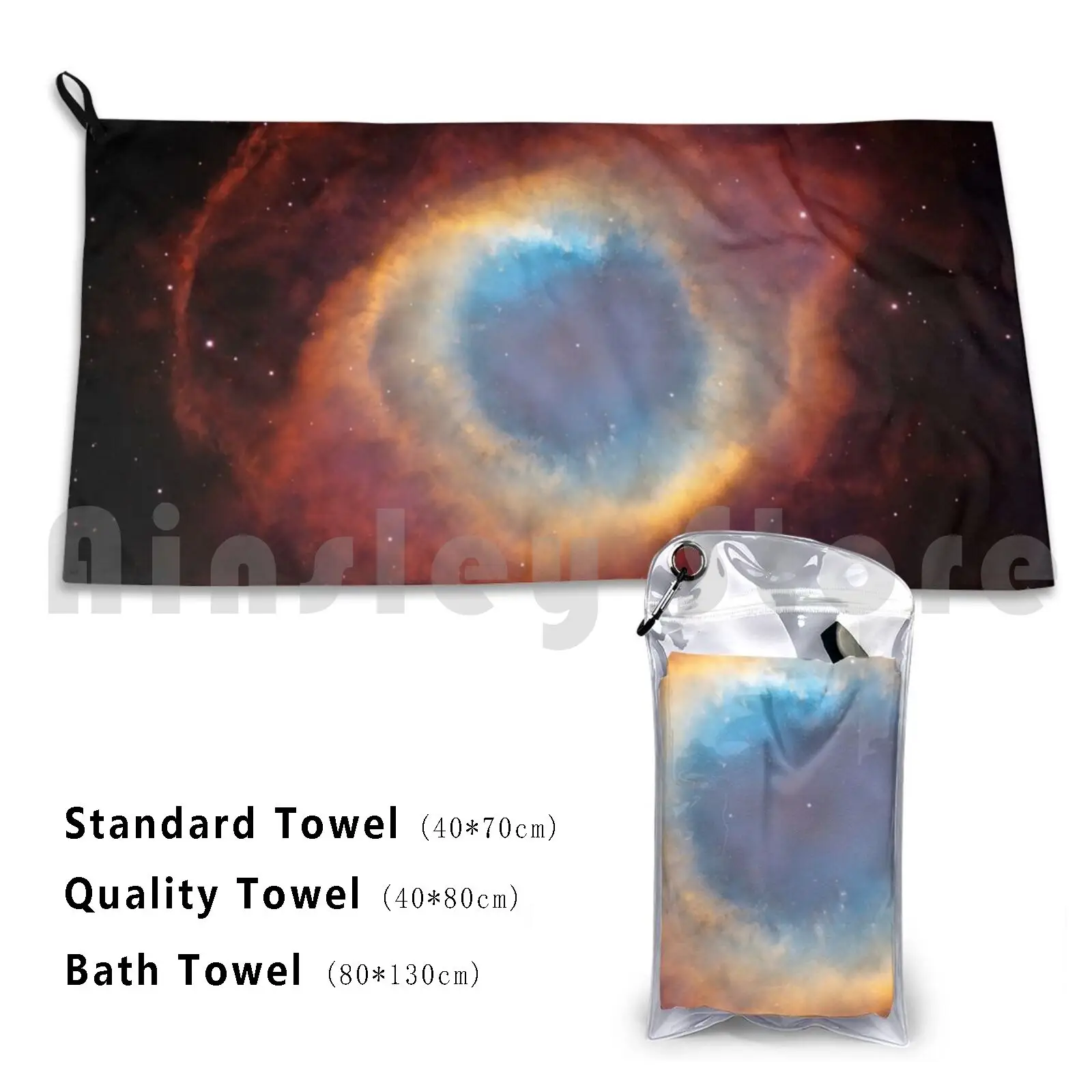 Helix Nebula Beach Towel Quick Dry Quality Towel Nebula Mystic Mountain Carina Milky Way Space Galaxy Hubble Telescope