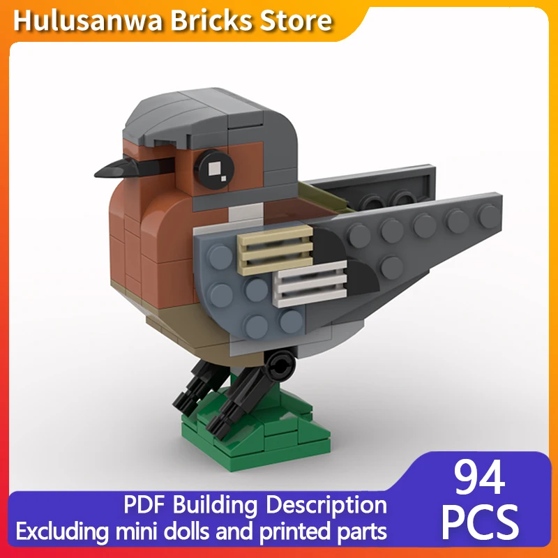 

Создатели животных серии модель MOC строительный блок Charfinch Bird модульная технология подарки праздник сборка детские игрушки костюм