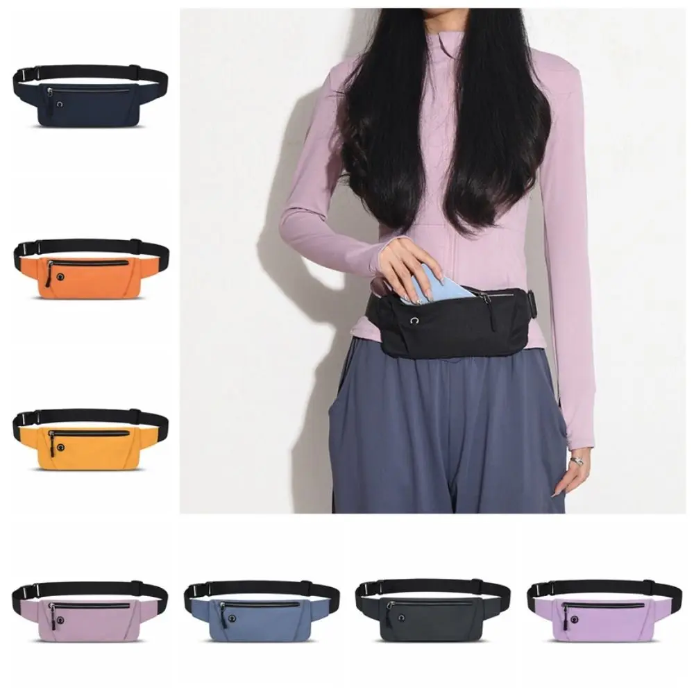 Waterproof Running Waist Bag Invisible Adjustable Running Phone Waist Bag Lightweight Portable Sports Fanny Pack