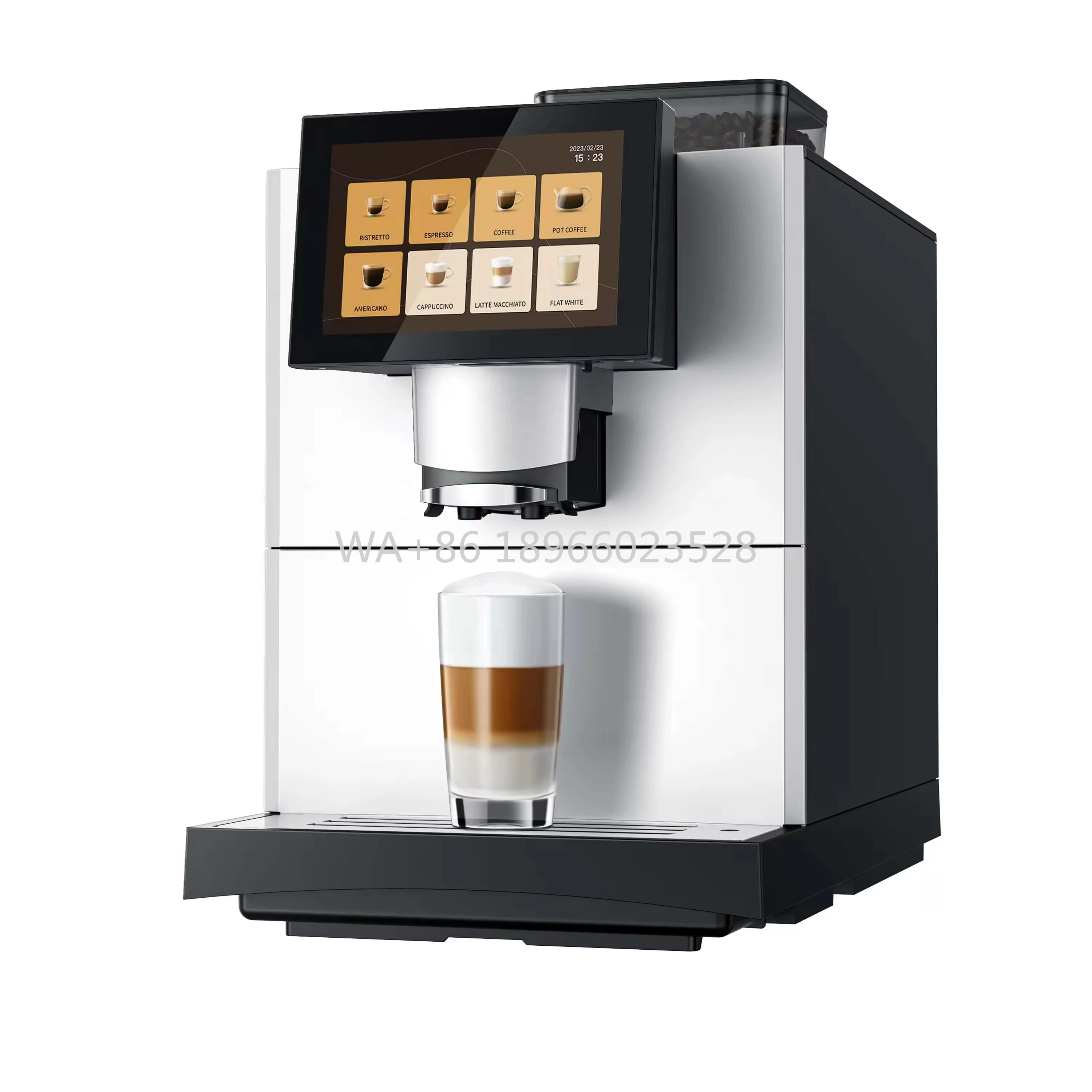 

Machine for Businesses | All-in-One Espresso Brewer & GrinderHigh-Capacity Automatic Coffee