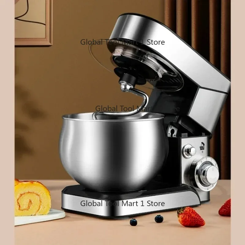 Chef Machine, Household Mixer, Small Mixer, Food Processor, Egg Beater, Dough Kneader, Mixer Blender Mixer  Dough Mixer