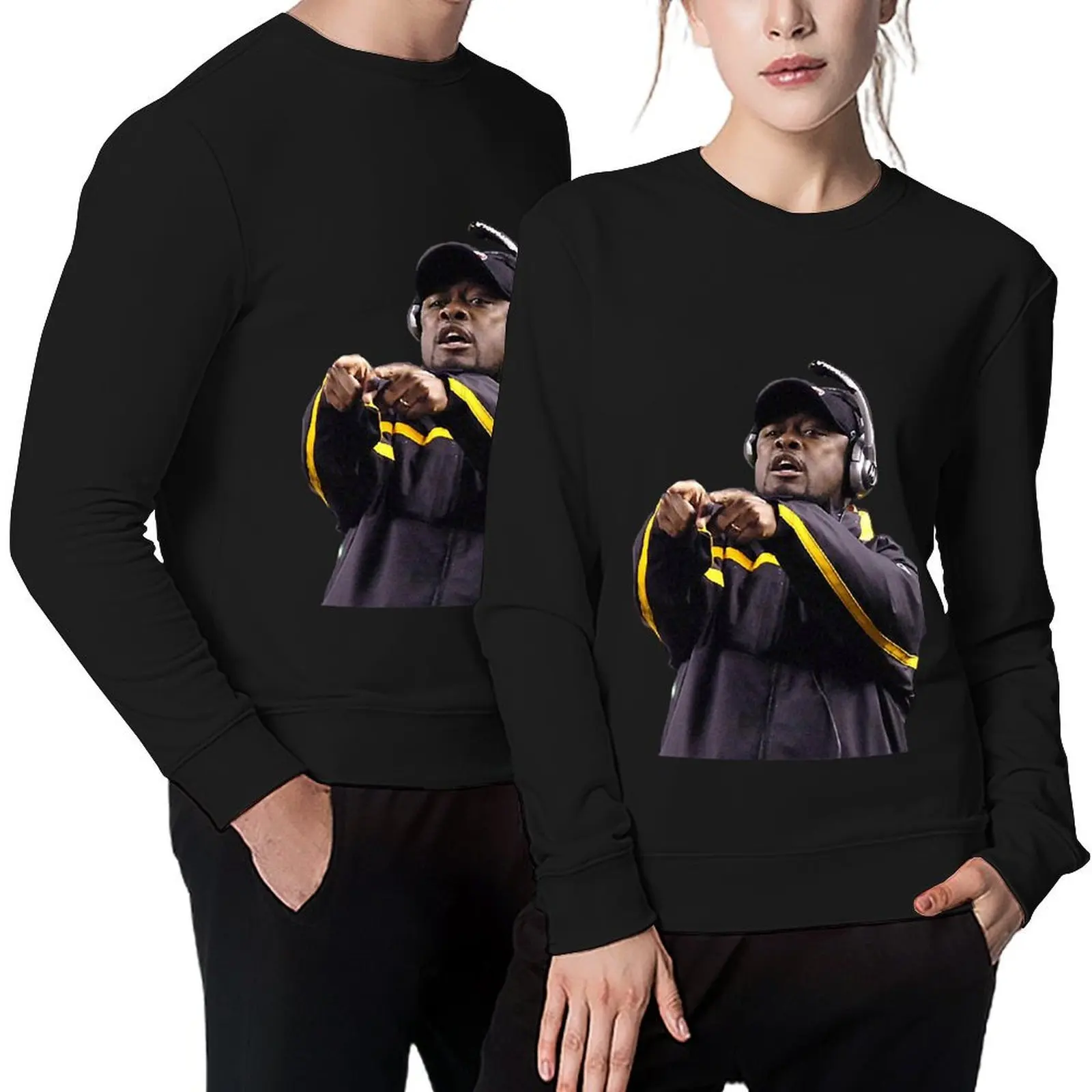 

Mike Tomlin Pullover men's clothes fashion men autumn clothes men's clothing sweatshirt male