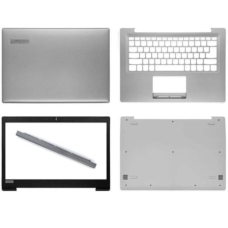 

NEW For lenovo ideapad 120S-14 120S-14IAP Laptop LCD Back Cover Front Bezel Palmrest Bottom Case Hinge Cover Upper Case Grey