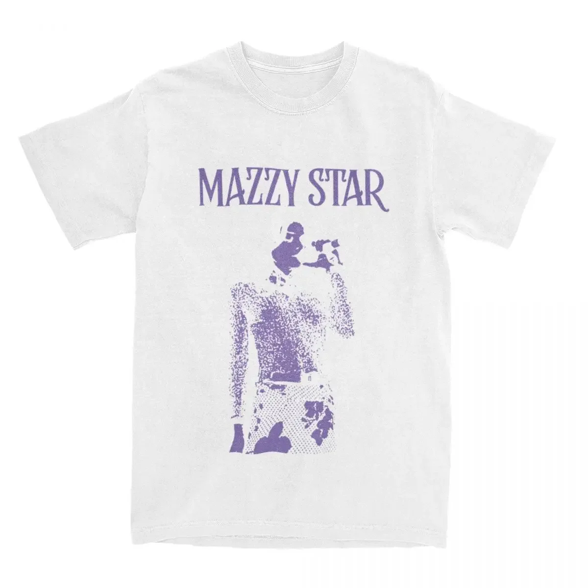 Cotton Casual O-Neck T Shirt Fashion Large Size T Shirt Mazzy Star Men Women T Shirt Summer Vintage Oversized 100%