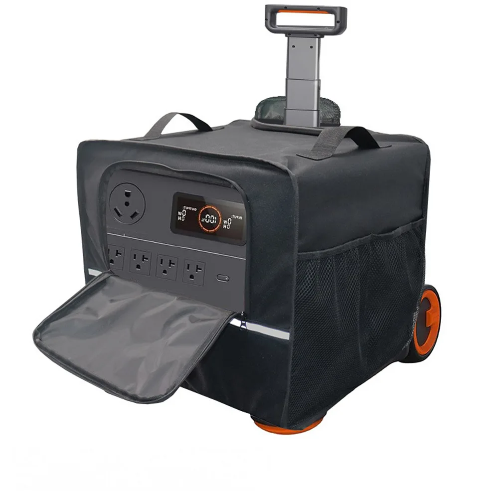 Waterproof Generator Cover Outdoor Portable Travel Generator Dust Cover 210D 420D 600D Generator Box Protective Cover Black