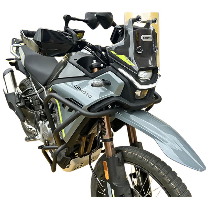 For anti-drop modification for the upper and lower body bumper and engine of the Chunfeng 450MT motorcycle