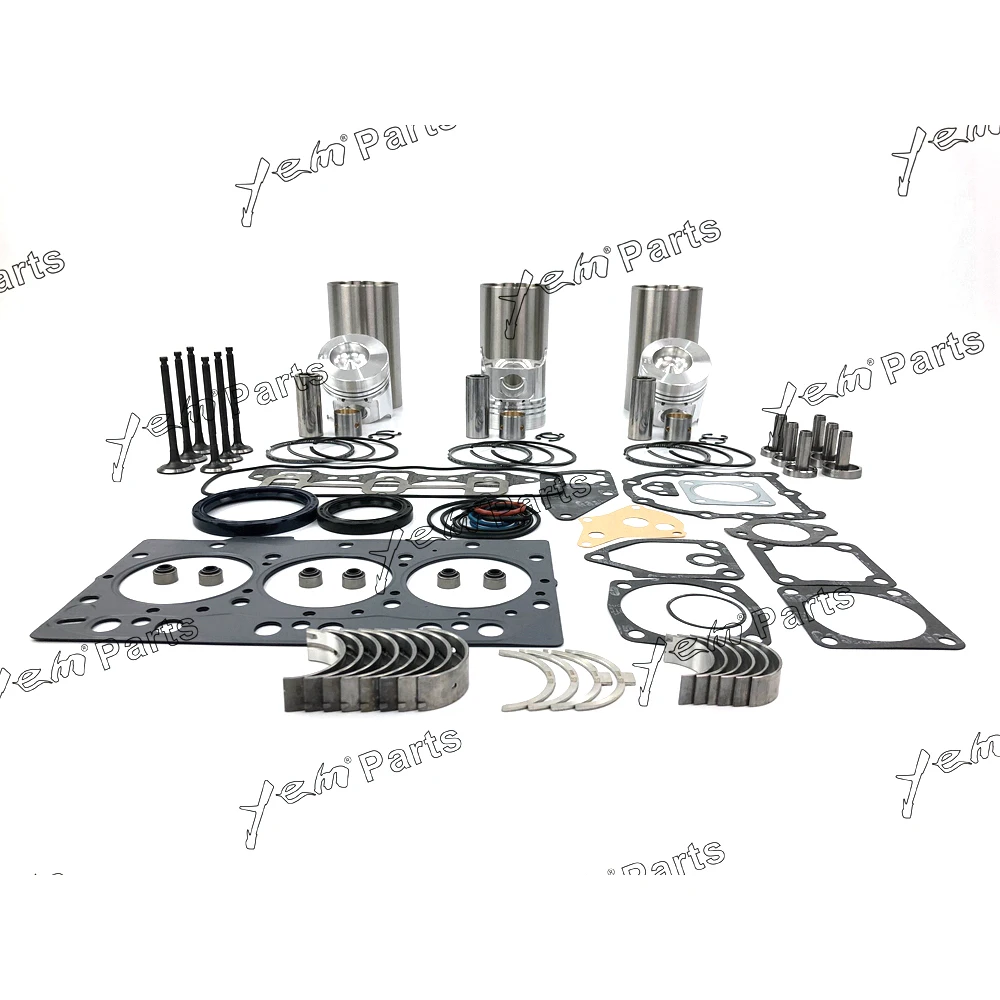 Practical 3TNA78 Engine Overhaul Rebuild Kit With Gasket Bearing Valve Set For Yanmar engine part