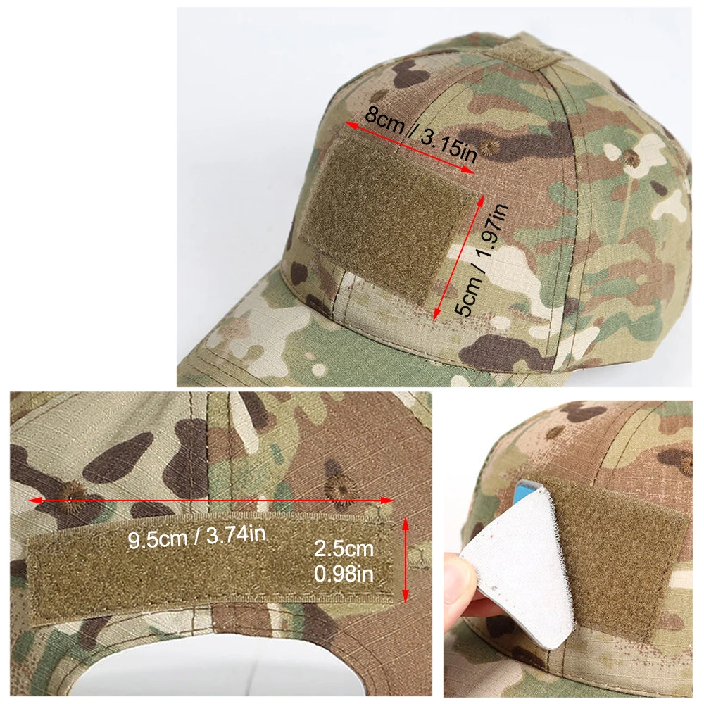 Camo Baseball Caps Sunscreen Breathable Camouflage Balaclava Hat Outdoor Fishing Hiking Hunting Sports Cap Sunscreen Caps