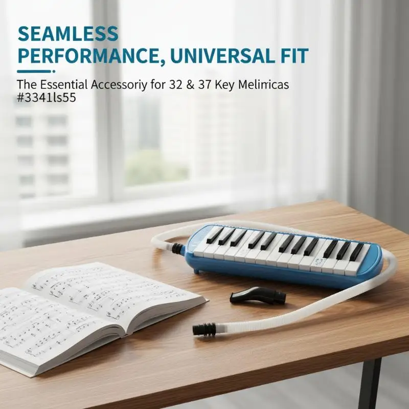 Universelles ABS-Melodica-Mundstück mit flexiblem, austauschbarem Schlauch für Anfänger und Musikprüfungsvorbereitung, 1 Stück – Detail 1