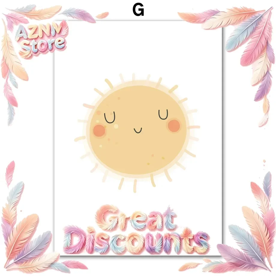 Canvas Painting Cartoon Dream Quotes Bear Bee Sloth Rainbow Wall Art Nordic Posters Prints Nursery Wall Pictures Kids Room De