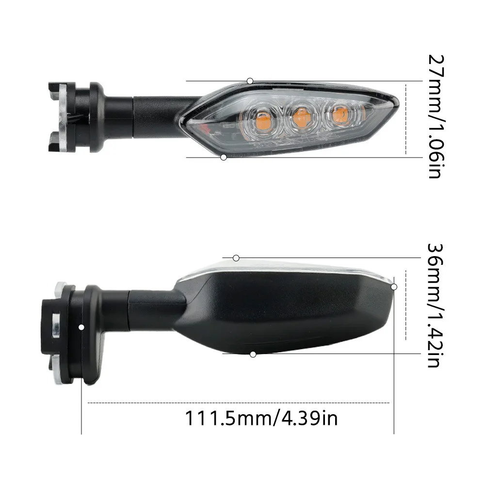 LED Turn Signal Light For YAMAHA FZ 16 250 FZS 150 FZ1 FZ8 Tenere 700 XSR Tracer 900/GT Motorcycle Accessories Flasher Indicator