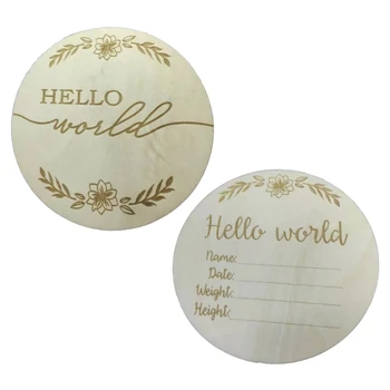 תחריט עץ תינוק אבן דרך שלום העולם בברכה אביזרי צילום אביזרים לידה